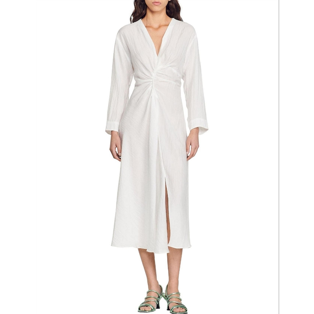 BB4. NWT SANDRO VENDOME WOVEN DRESS